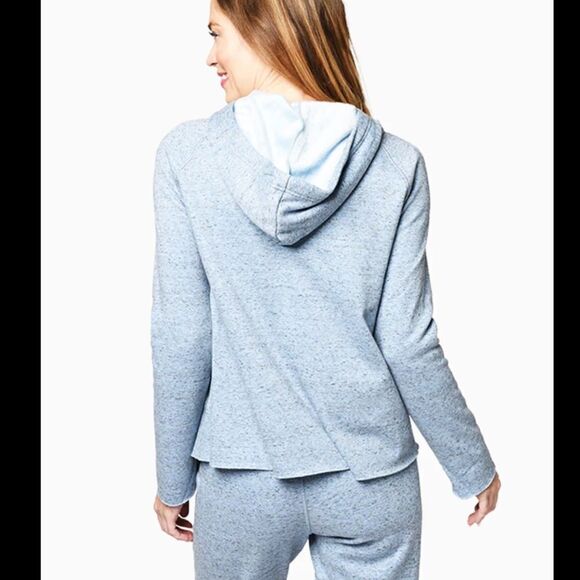 UGG Pilar Heathered Blue Hoodie - Navy Blue - Picture 2 of 7